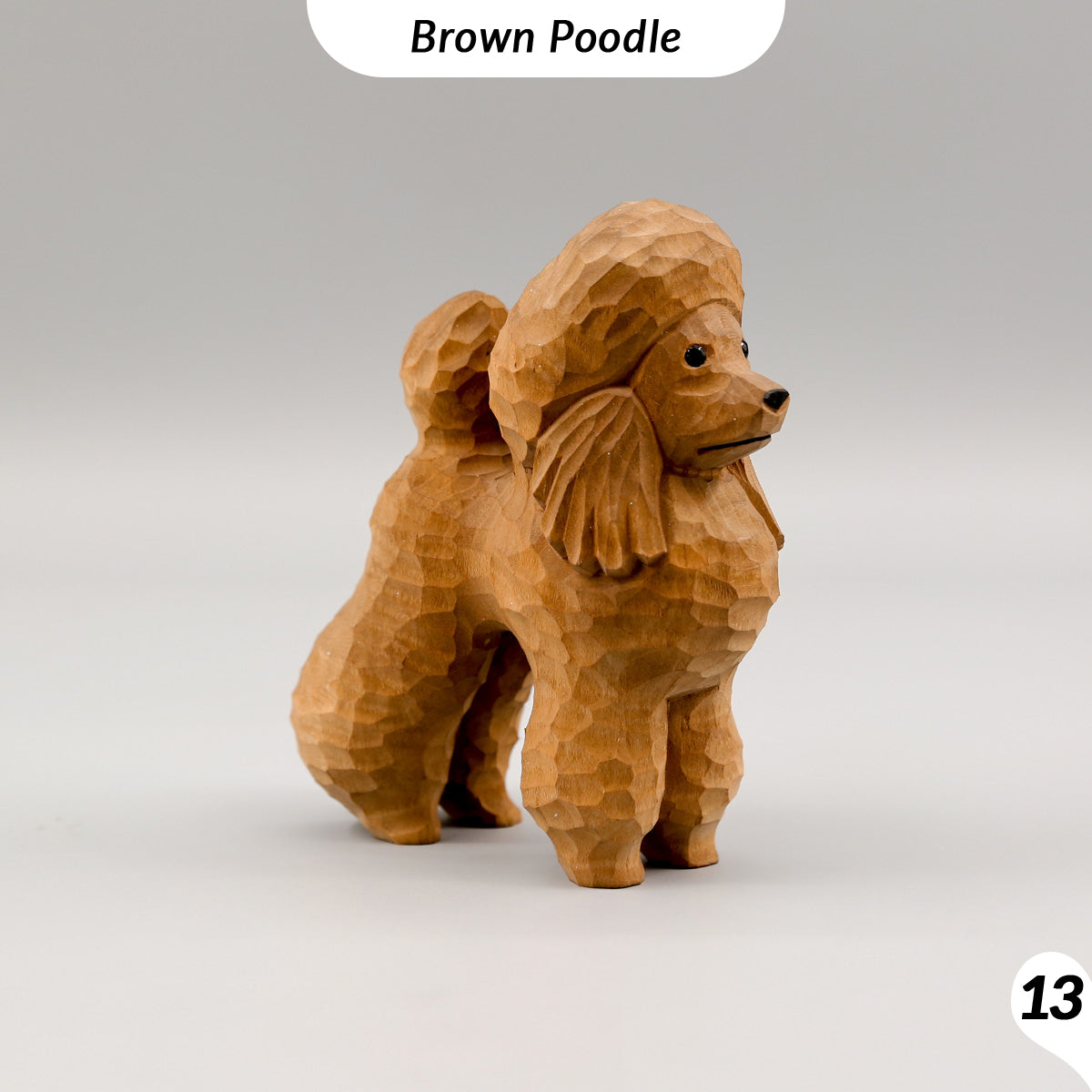 Handcrafted Wooden Dog