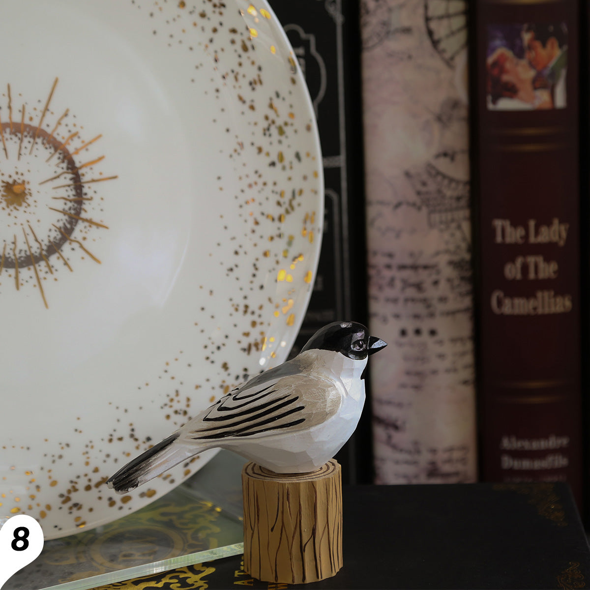 Handmade Birds + Stands