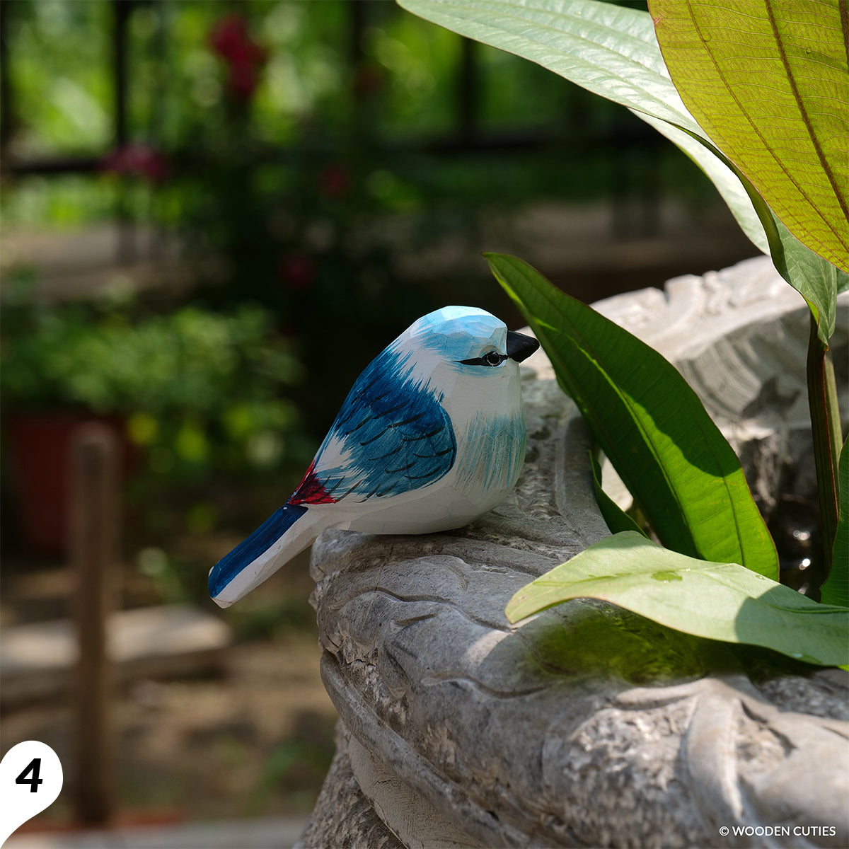 Handmade Bird + Stand