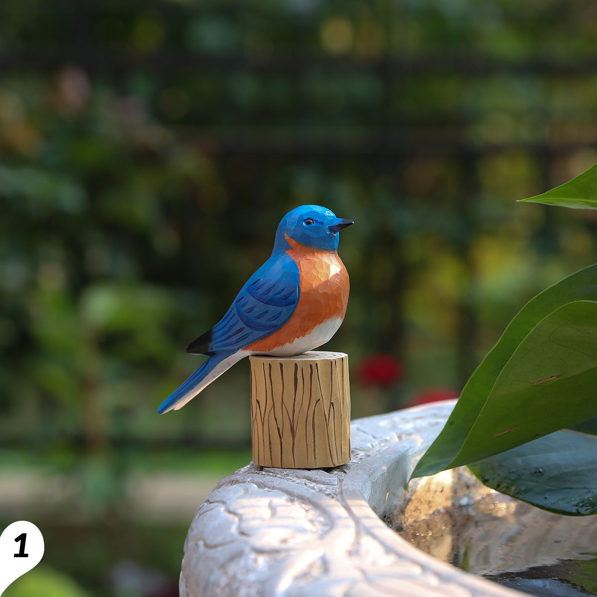 Handmade Birds + Stands