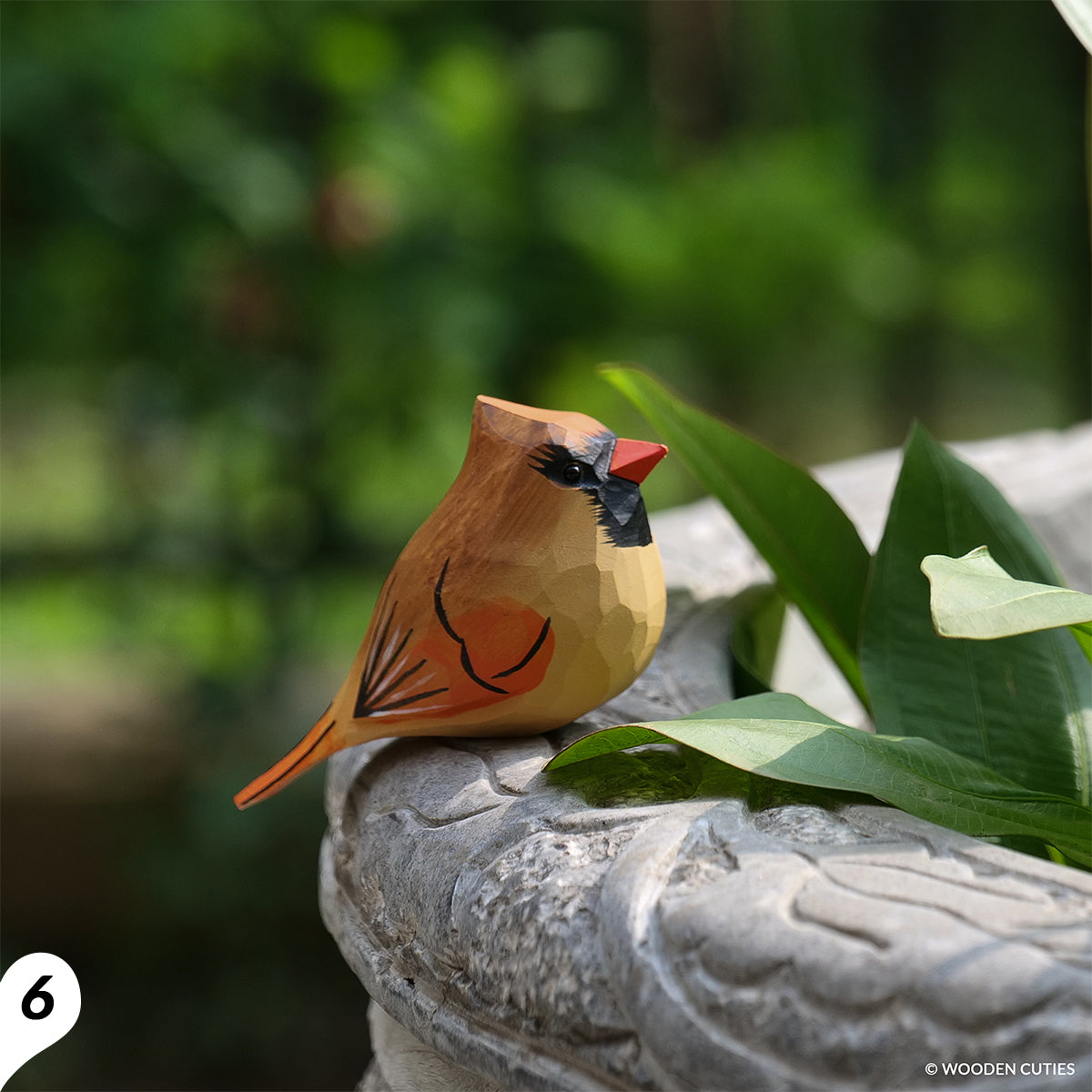 Handmade Bird + Stand