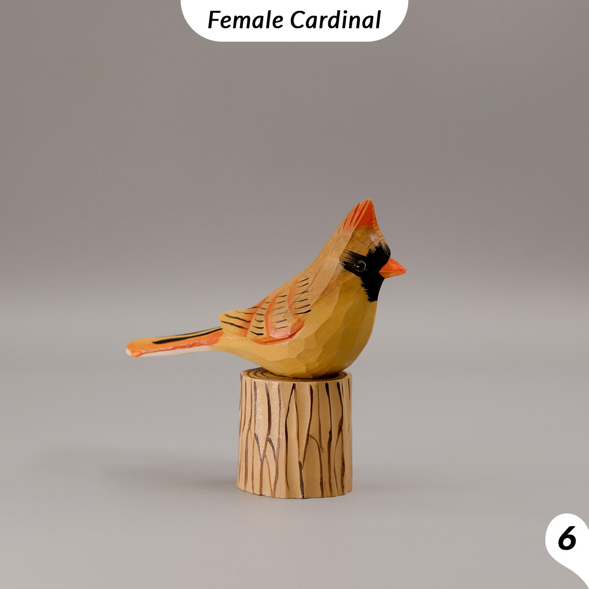 Handcrafted Birds + Stands