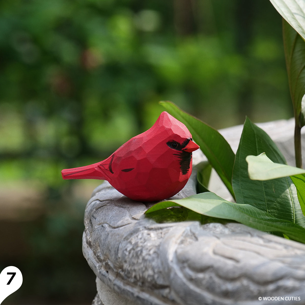 Handmade Bird + Stand
