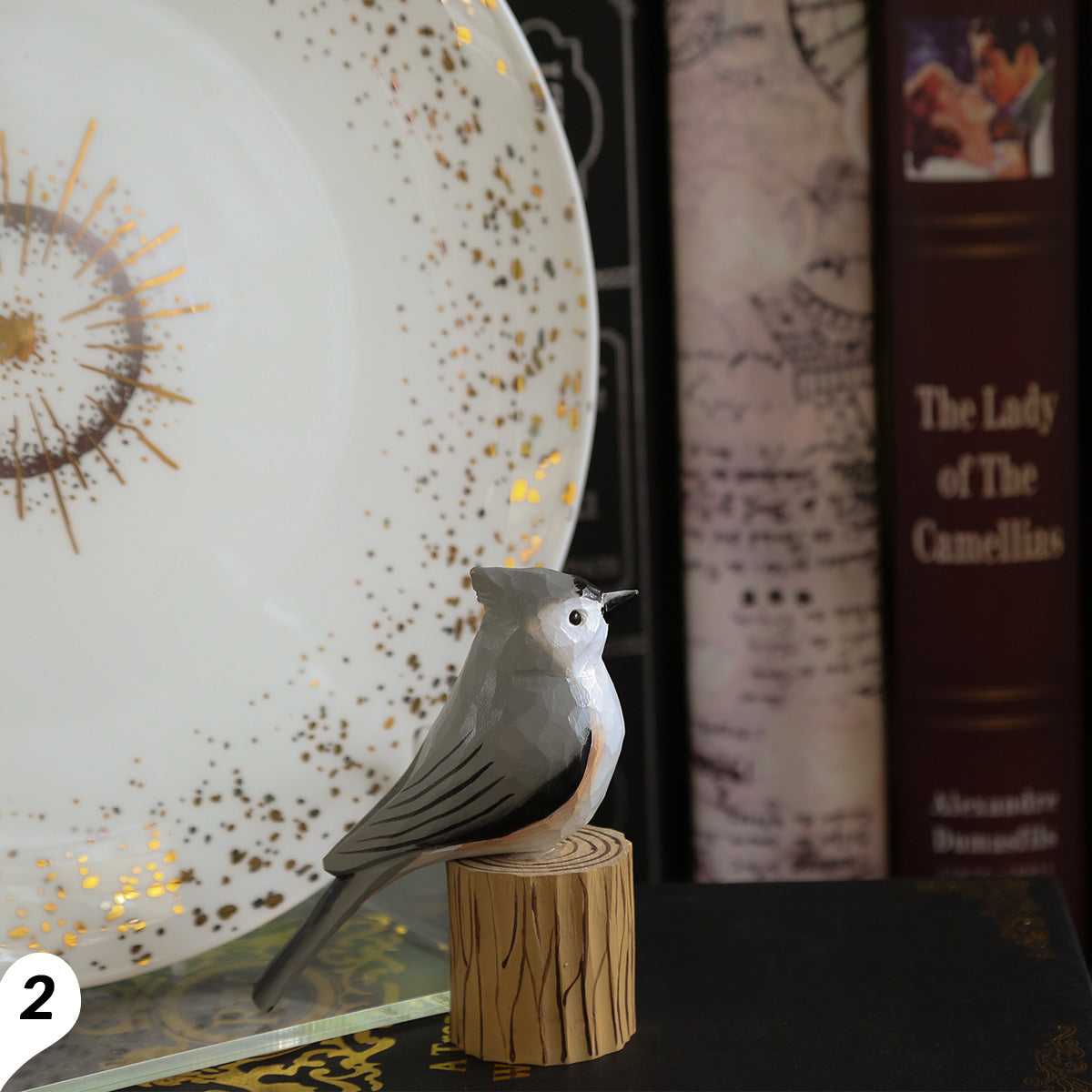 Handmade Birds + Stands
