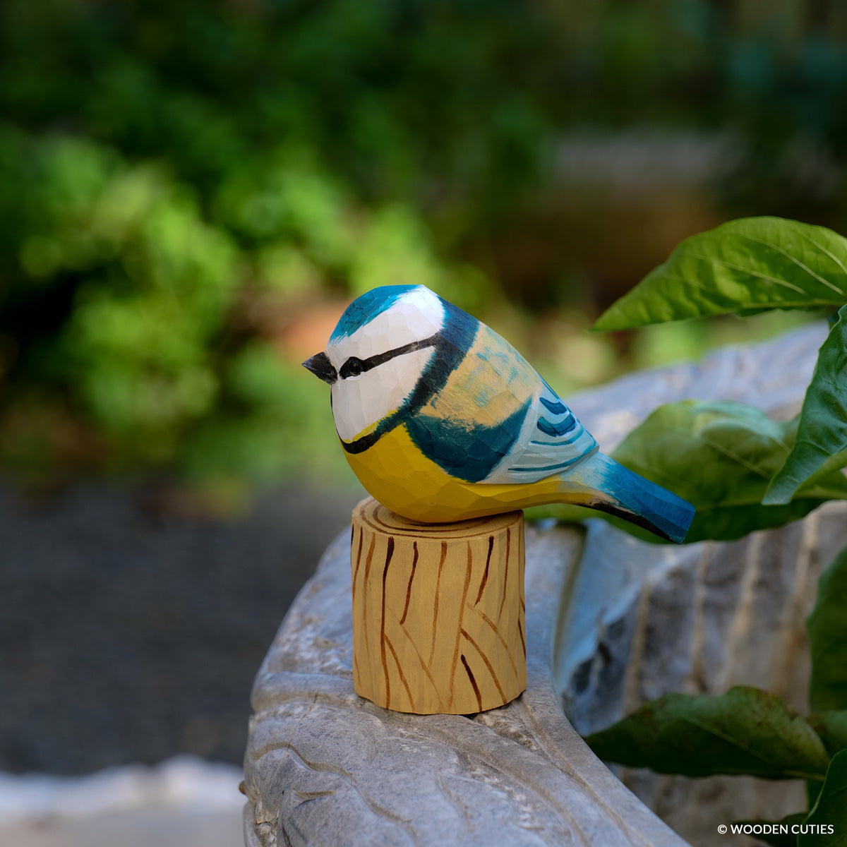 Blue Tit + Stand