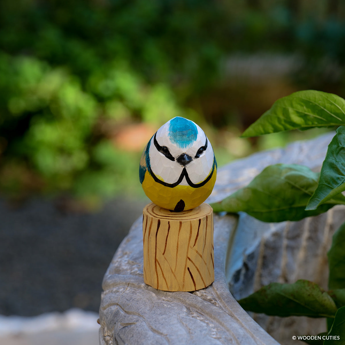 Blue Tit + Stand