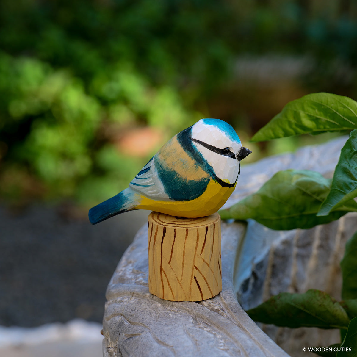 Blue Tit + Stand