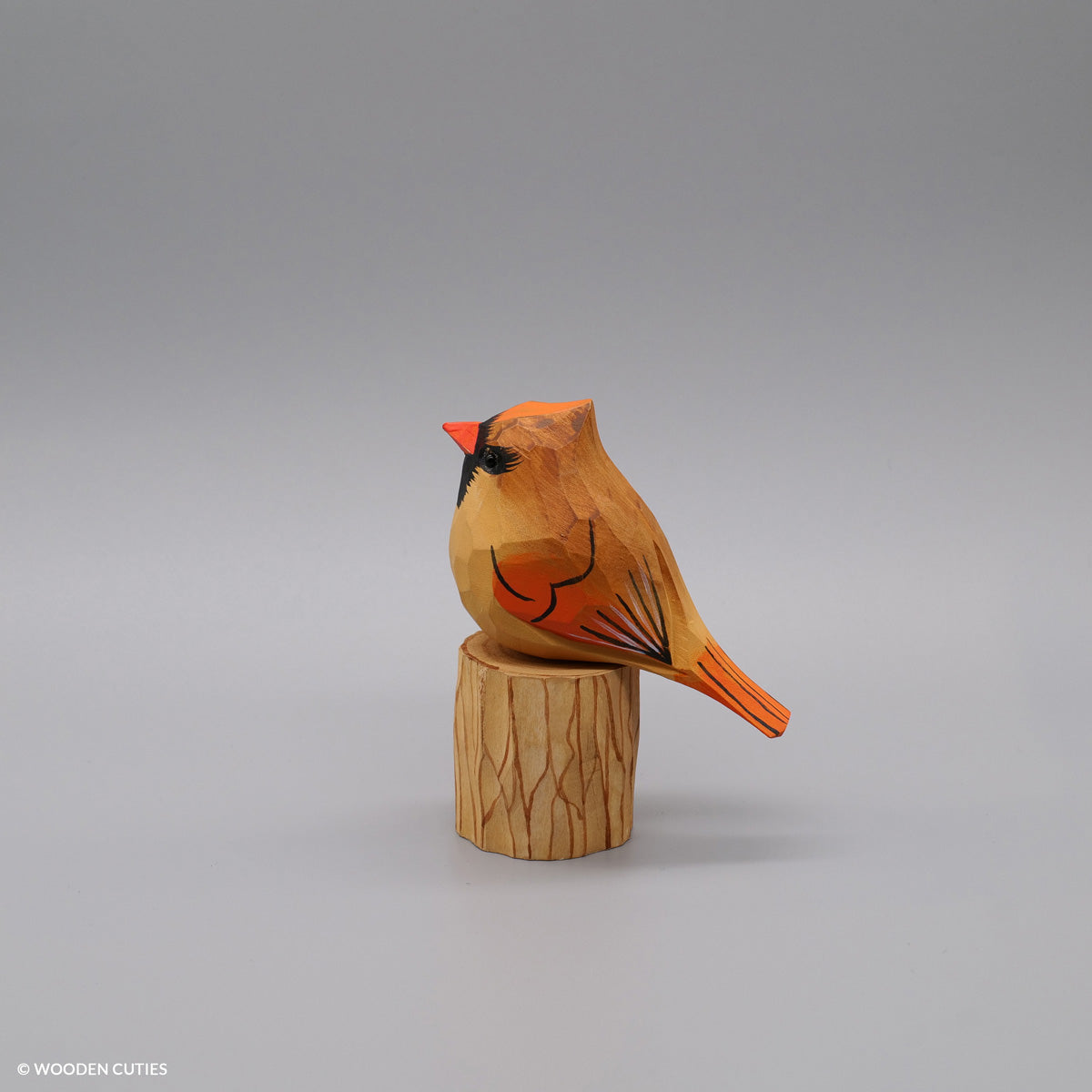 Female Cardinal + Stand