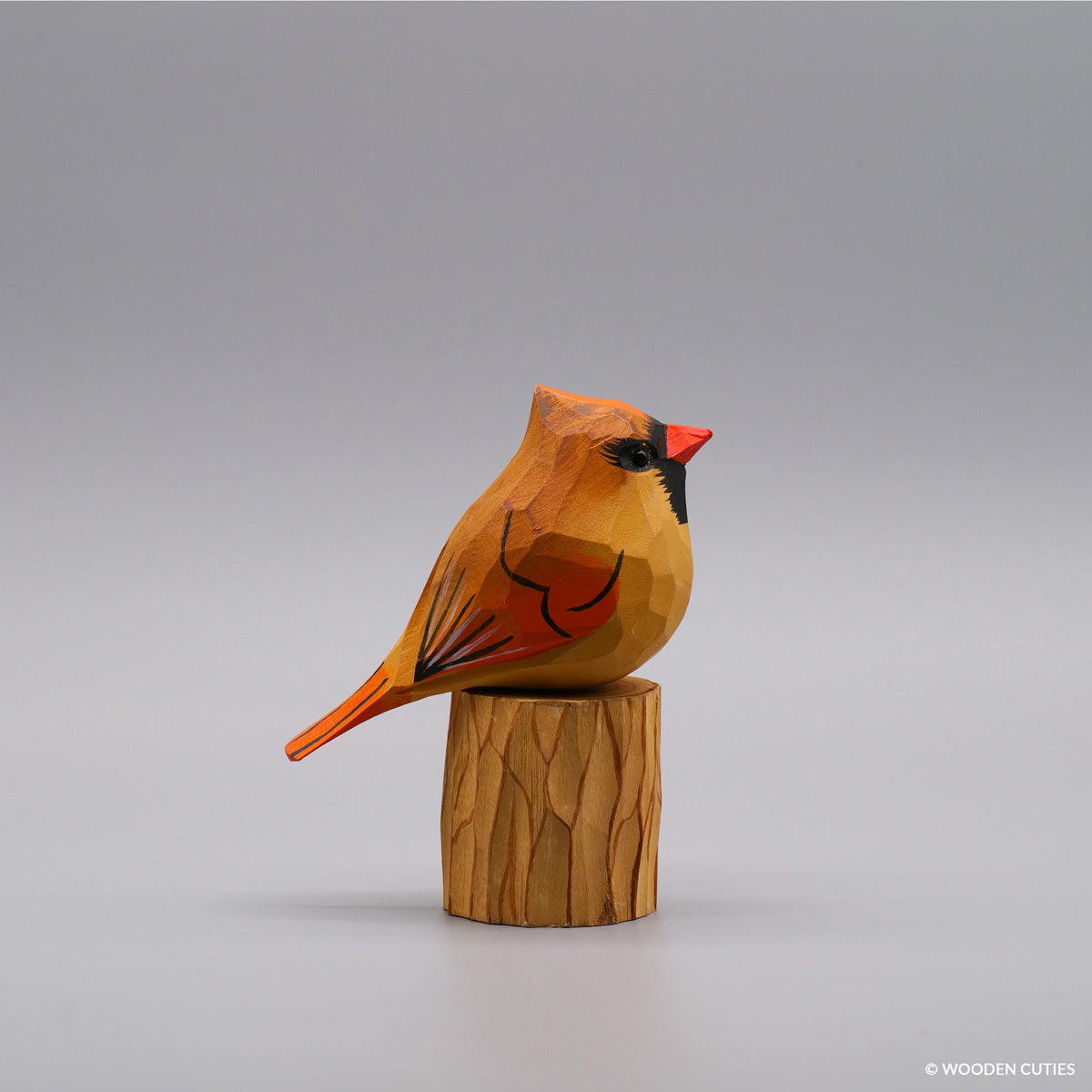 Female Cardinal + Stand