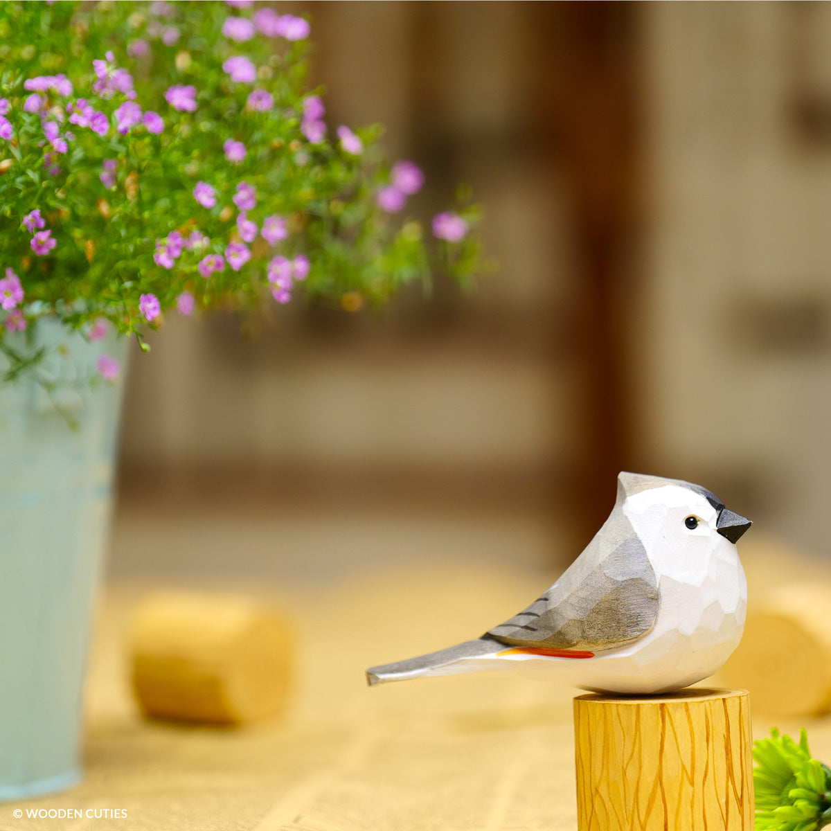 Tufted Titmouse + Stand