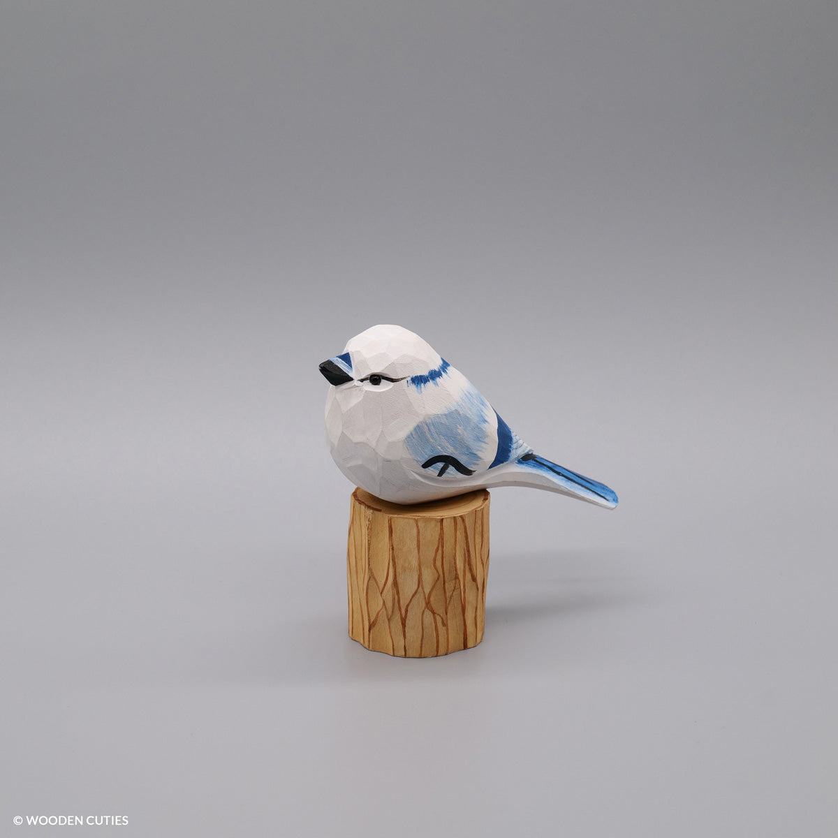 White Blue Jay + Stand