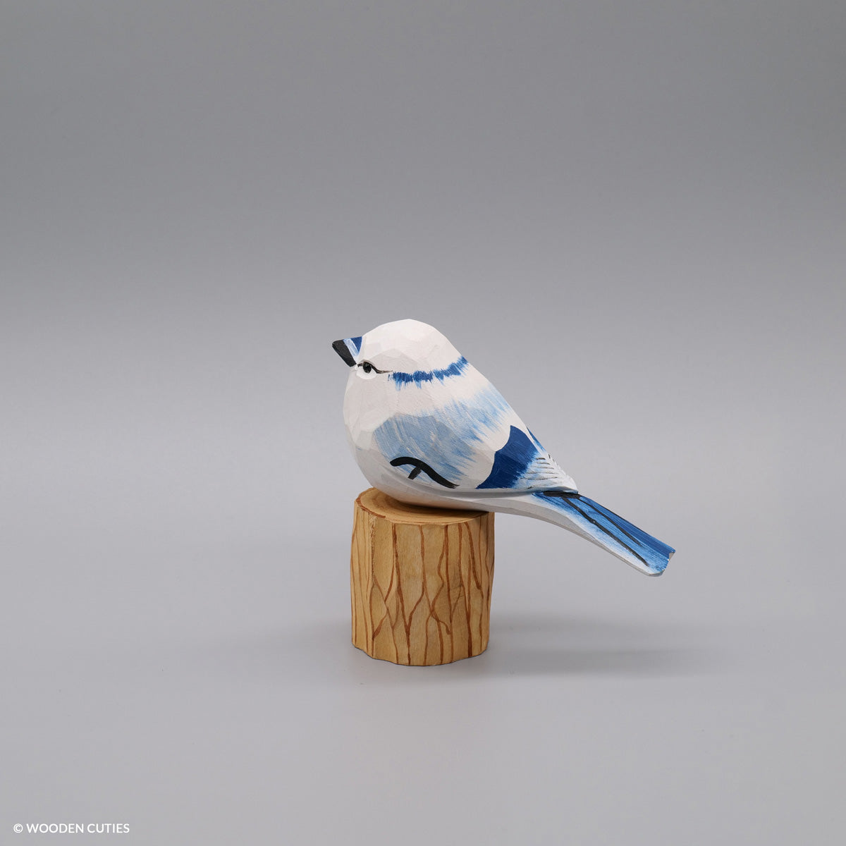 White Blue Jay + Stand