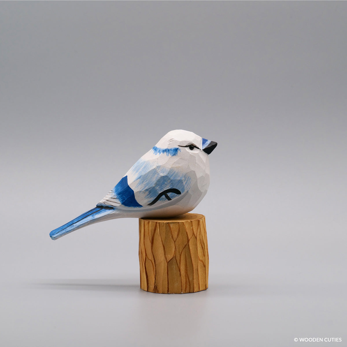 White Blue Jay + Stand