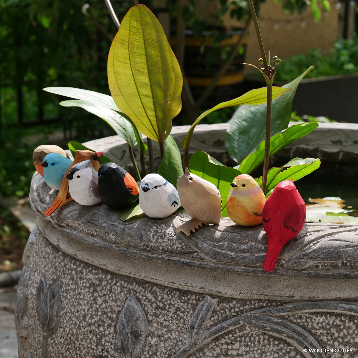 Handmade Bird + Stand