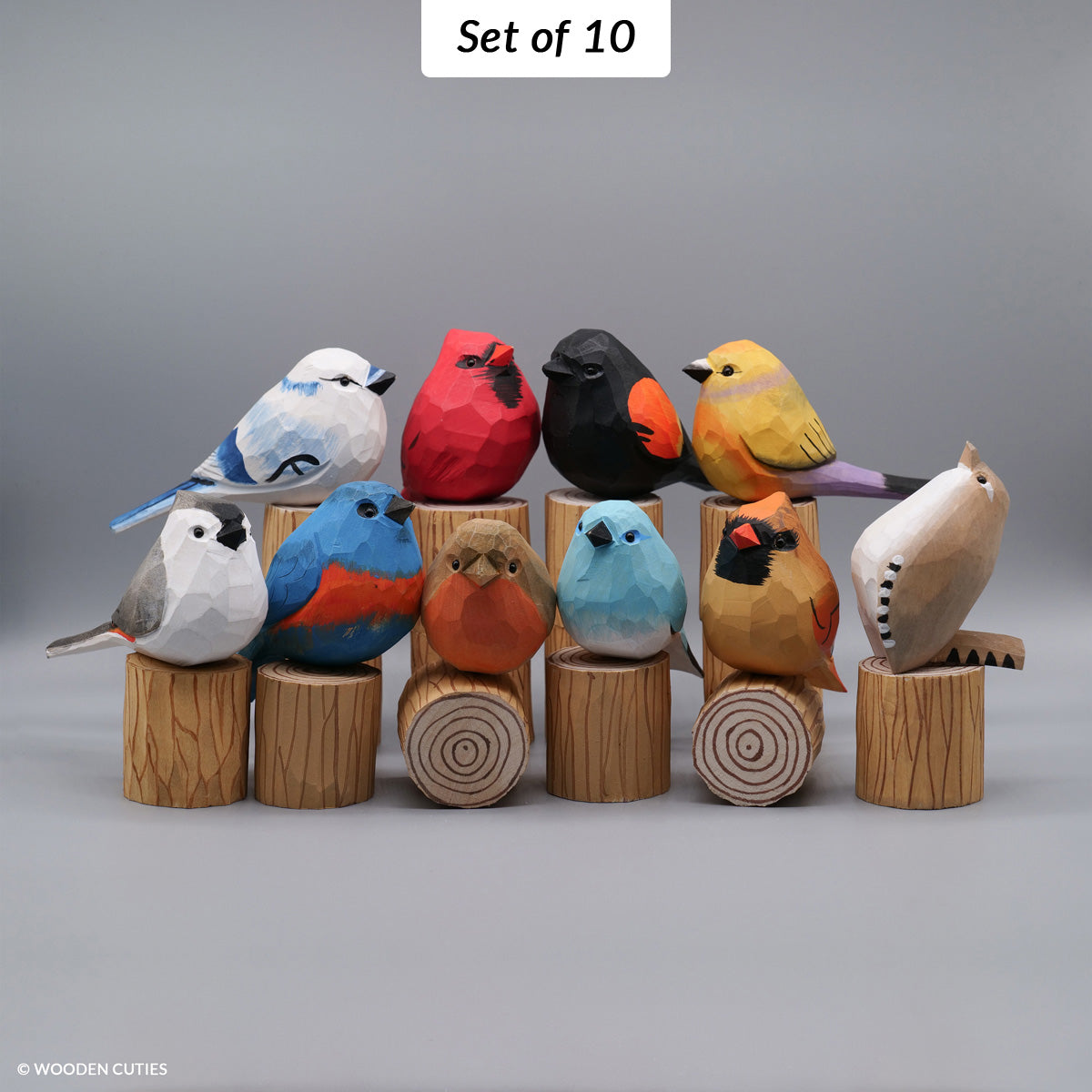 Handmade Bird + Stand