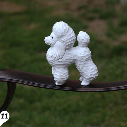 Handcrafted Wooden Dog