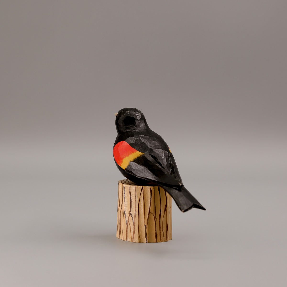 Red-Winged Blackbird + Stand