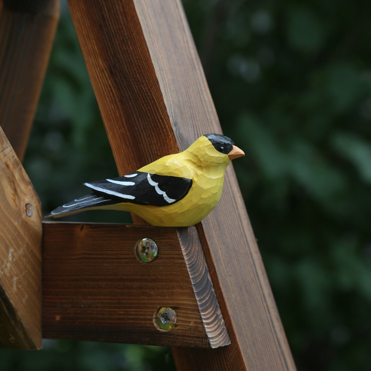 American Goldfinch – Wooden Cuties 🌱