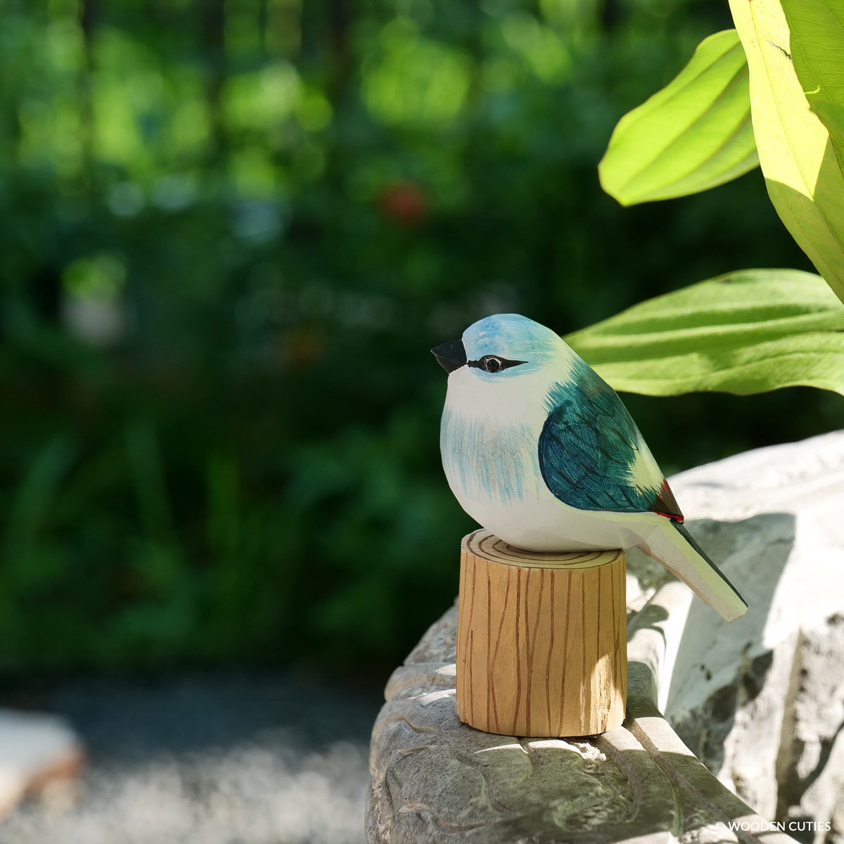 Blue Jay, Bird Sculpture, Animal Ornament, Wood Carving, buy Animal Statue, Wooden Bird, Wood Art, Animal Figure