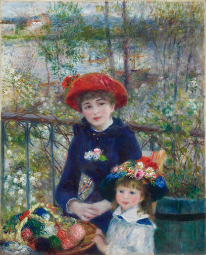 Two Sisters On the Terrace