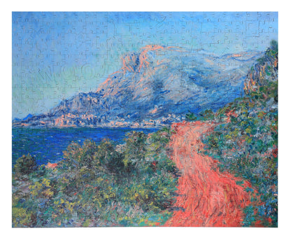 La Route Rouge Près De Menton