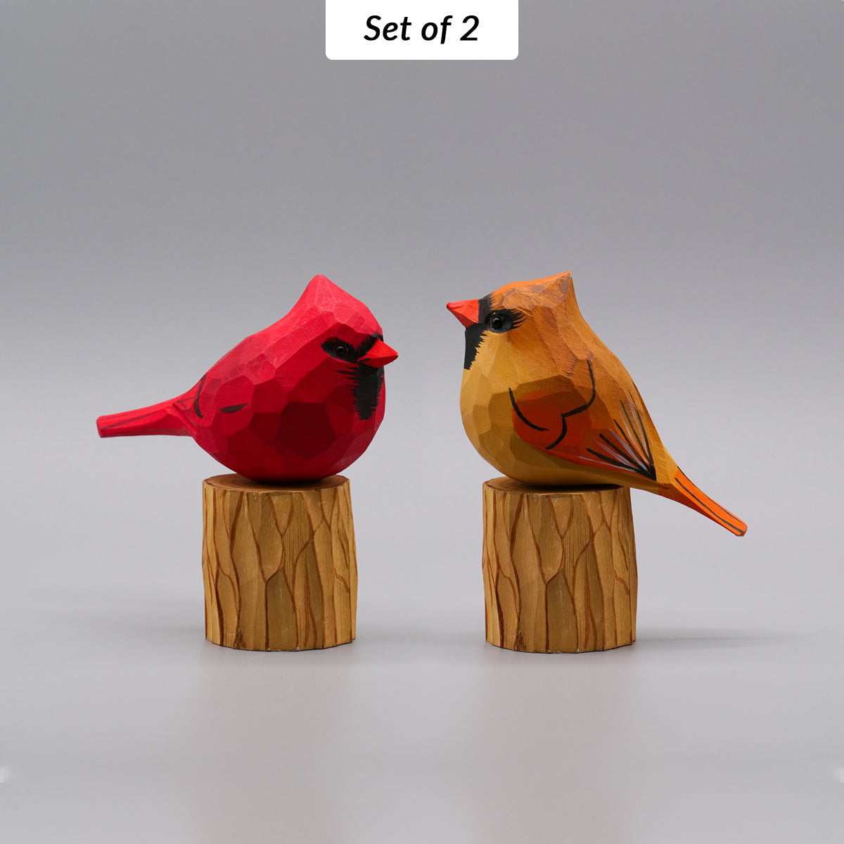 Handcrafted Bird + Stand