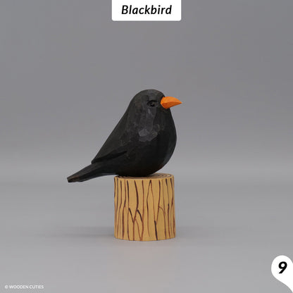 Handcrafted Bird + Stand