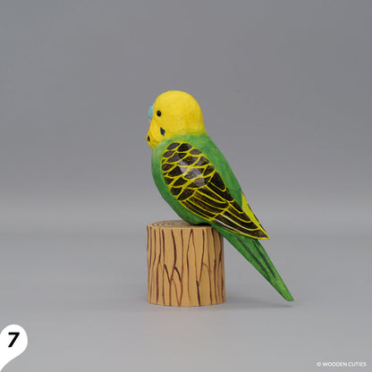 Handcrafted Bird + Stand