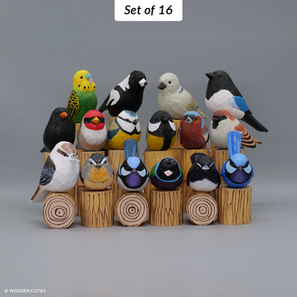 Handcrafted Bird + Stand