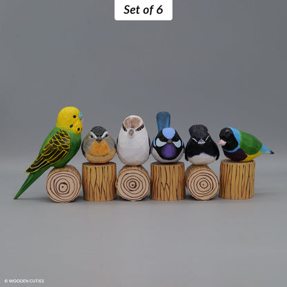 Handcrafted Bird + Stand