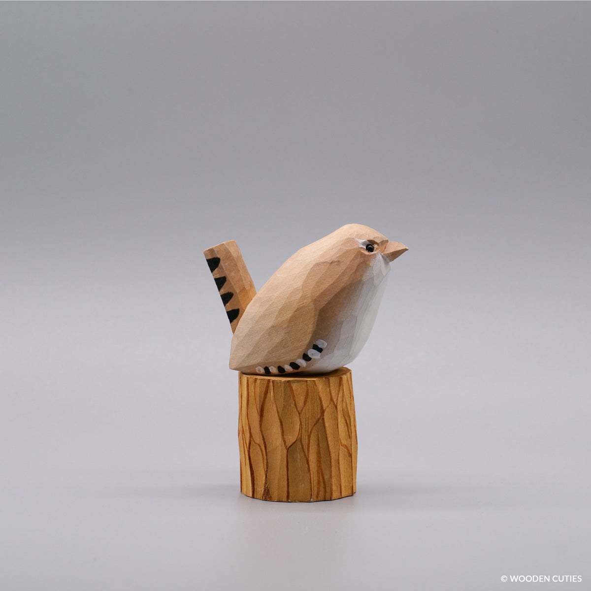 Set of 20 Birds + 20 Stands – Wooden Cuties 🌱