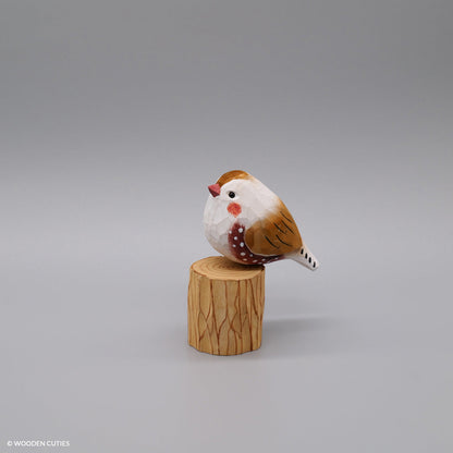 Zebra Finch + Stand